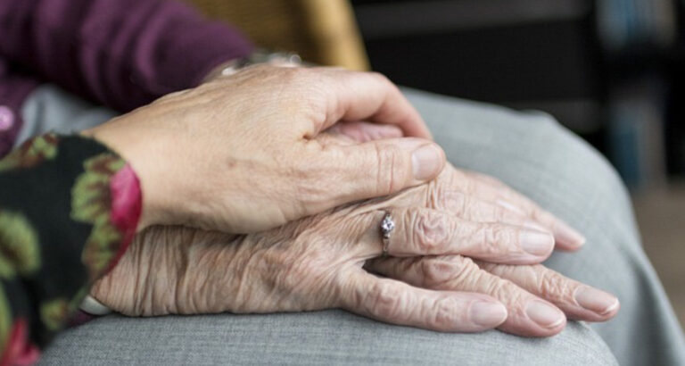 Haar woorden verdwenen, maar haar behoefte aan contact niet